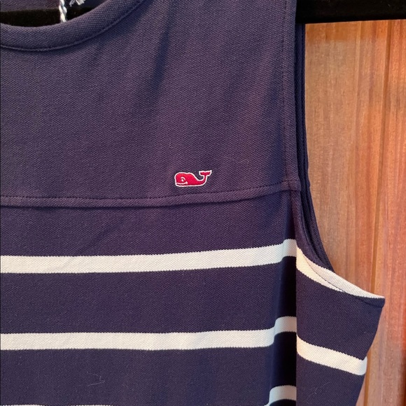 Vineyard Vines girls blue & white strip sleeveless dress ( NWT) - Picture 10 of 15